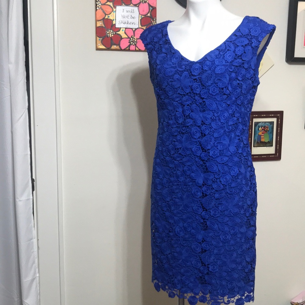 Lauren by Ralph Lauren lace dress NWT. (8)